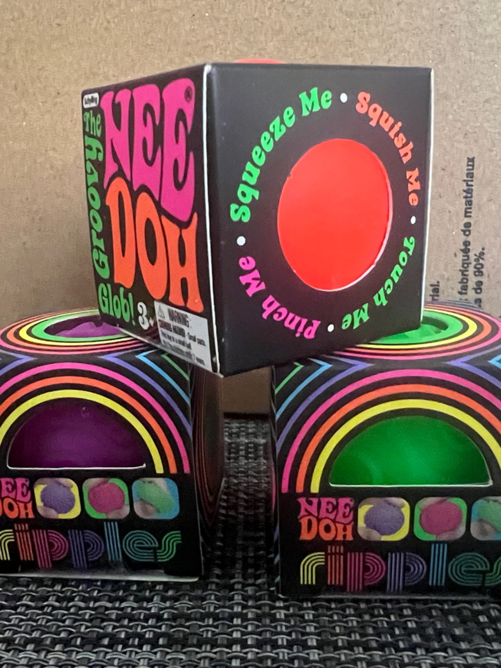 Needoh Ripples (2) and (1) groovy glob (mini)